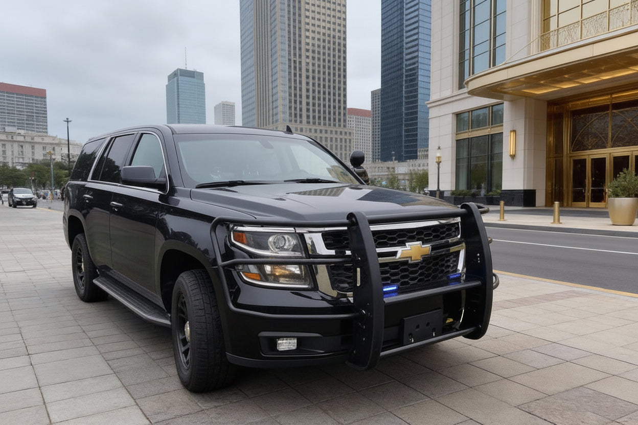 Security 8Hrs – Golden Police Tahoe